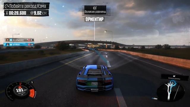 The Crew ! Погоня от полиции. смотреть онлайн
