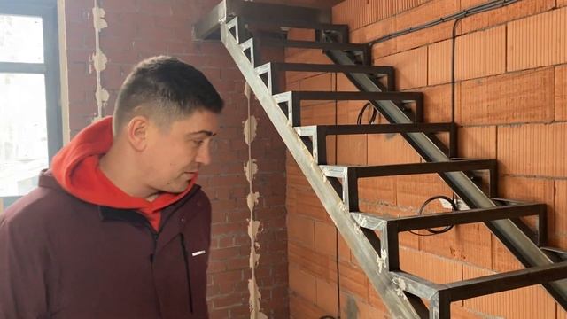 Каркас лестницы + контур антресоли в КП "Образцово" смотреть онлайн