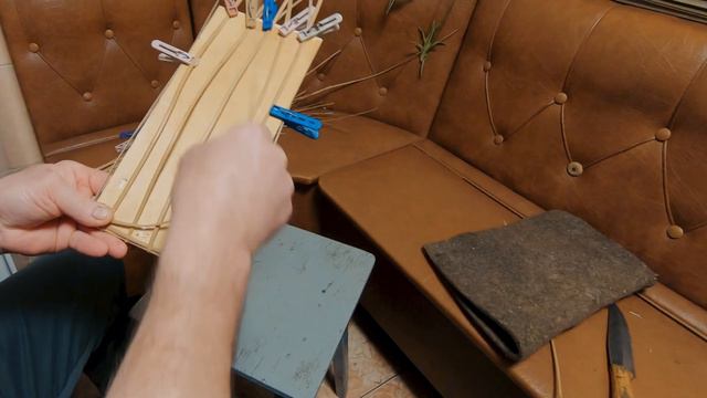 ИЗ КУСКА ФАНЕРЫ - ДОНЫШКО ДЛЯ КОРЗИНЫ #лозоплетение смотреть онлайн