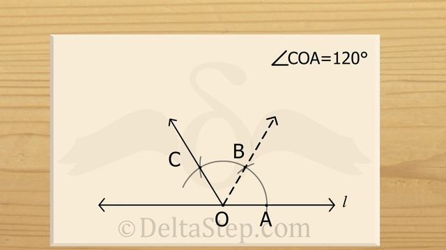 Construction of 120 degrees angle смотреть онлайн