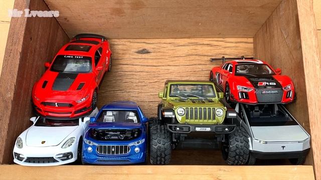 Very new toy CARS in the BOX, Rolls royce, Benley, For ranger, Jeep, Tesla, Porsche. смотреть онлайн