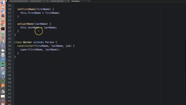 Extends and Super Keywords in JavaScript Classes смотреть онлайн