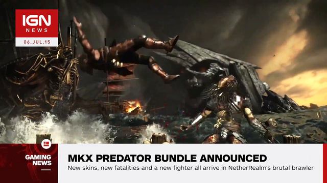 Mortal Kombat X Predator Bundle and Klassic Fatality Pack Announced - IGN News смотреть онлайн