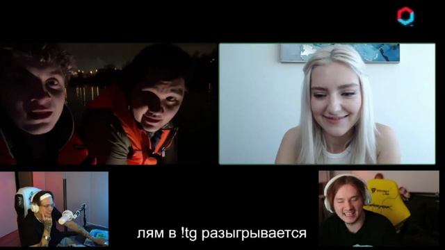 РЫБАКИ НА ЛОДКЕ, ПОДКАТЫВАЮТ К EvaElfie смотреть онлайн