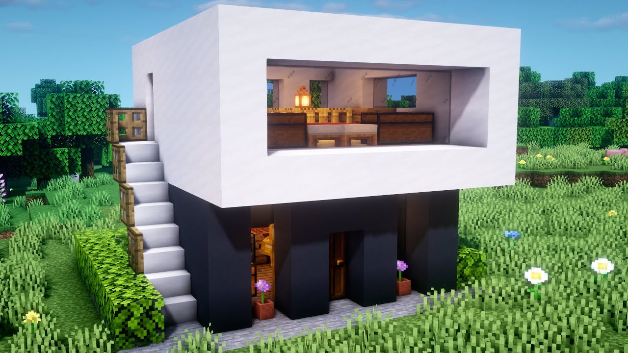 ХАЙ-ТЕК ДОМ В МАЙНКРАФТЕ! смотреть онлайн