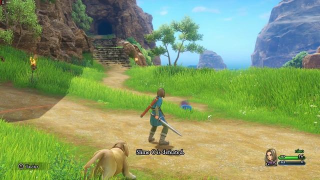 DRAGON QUEST® XI: Echoes Of An Elusive Age™. Gameplay. Японское чудо!