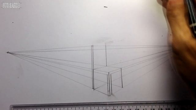 How To Draw a Chair in Two Point Perspective смотреть онлайн