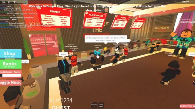 [ROBLOX REVIEW] Burger King смотреть онлайн