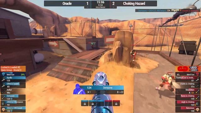 Locked & Loaded #2 Open R3: Oracle vs. Choking Hazard [TF2 esport] смотреть онлайн