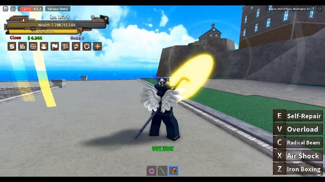 Cyborg Fighting Style King Legacy