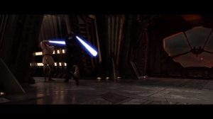 Энакин Скайуокер. Все битвы на световых мечах в фильмах по Звёздным войнам.