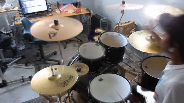 Ellie Goulding - "Lights" (Bassnectar Remix) DRUM COVER смотреть онлайн