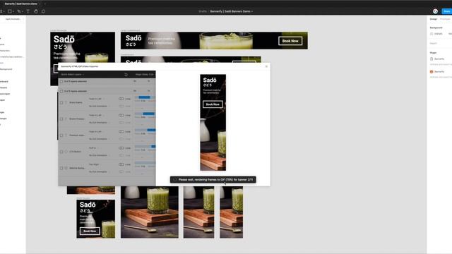 Figma Tutorial: Export animated banners from Figma to GIFs смотреть онлайн