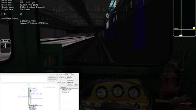 Мультиплеер Open Rails Польз. (Покатушки) МП. 22.10.2023 (Воскресенье) Маршрут: Киевский ход v2.5 смотреть онлайн