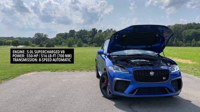 FAST and LOUD! Jaguar F Pace SVR Review смотреть онлайн