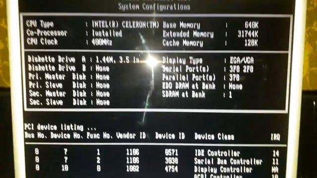 Acorp 6BX/VIA/ZX81 Slot1 ISA 04.11.2023