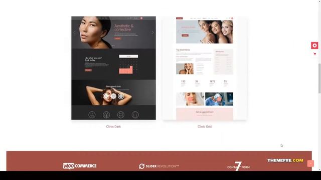 TouchUp - Cosmetic and Plastic Surgery Theme surgery cosmetic clinic Build Website смотреть онлайн