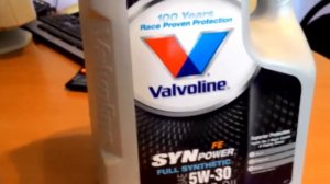 Valvoline™ SynPower™ FE Motor Oil SAE 5W 30 масло