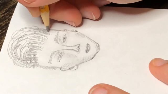 Как нарисовать лицо парня / мальчик/человека/ рисунок/ карандаш/ просто рисуем арт/ лицо человека смотреть онлайн