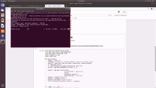 Install RAPIDS with XGBoost on an NVIDIA GPU смотреть онлайн