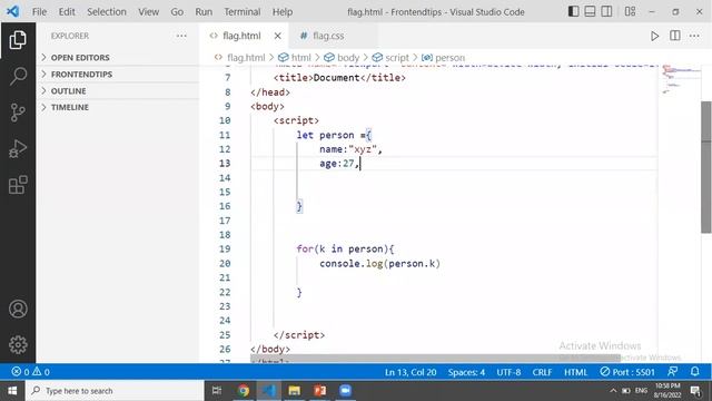 . vs [ ] for object properties in javascript |Objects in JavaScript |JavaScript for beginners смотреть онлайн