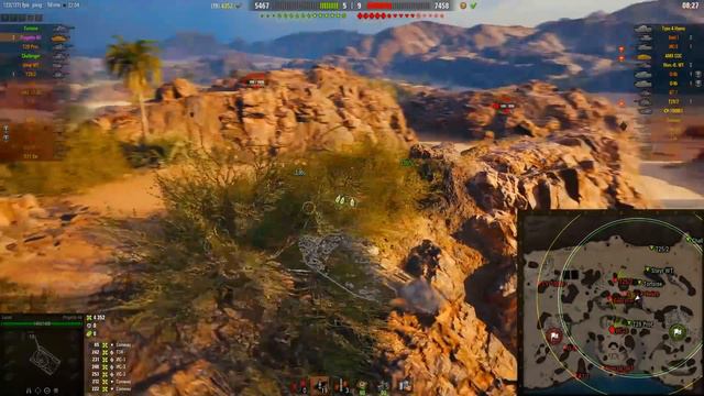 ДЕВУШКА БЕРЕТ ТРЕТЬЮ ОТМЕТКУ НА СЛОЖНОМ ПРЕМ ТАНКЕ PROGETTO M35 MOD 46! смотреть онлайн