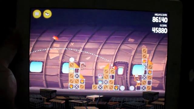 Angry Birds Rio Smugglers' Plane Level 11-1 3-Star Walkthrough iPhone/iPod/iPad/Droid 80230 смотреть онлайн