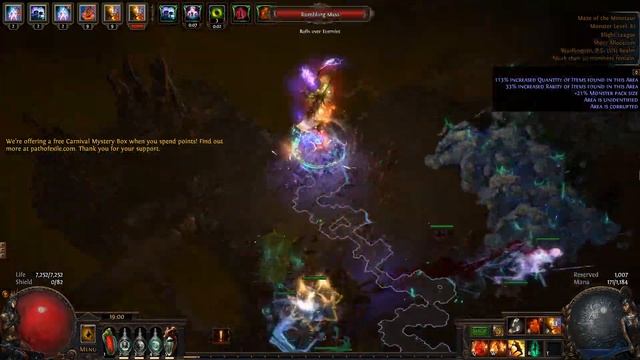 [3.8 Blight] Necromancer Dominating Blow vs. Maze of Minotaur смотреть онлайн