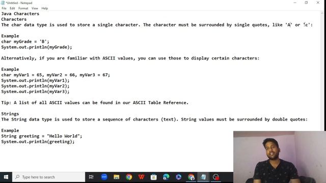 How To Write & types Boolean and Char |Basic Concepts in Java |CodeTech |Vivek Singh| CDAC смотреть онлайн