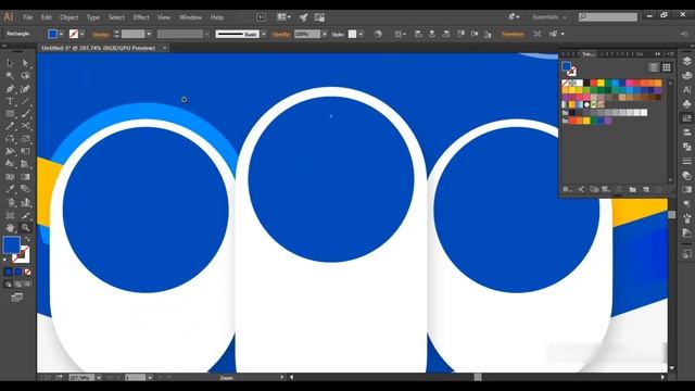 Illustrator Tutorial: Travel Poster Design | Flyer design Illustrator смотреть онлайн