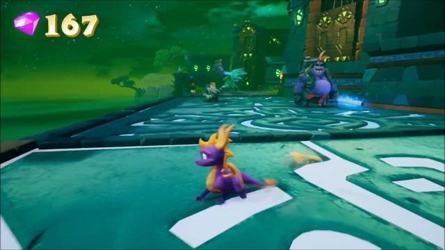 Spyro Reignited Trilogy - Spyro The Dragon - Terrace Village & Rocketeer Trophy - (PS4/Xbox One)