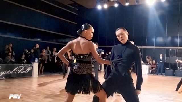 Roman Agafonov - Anastasia Gradova I Youth International Latin - Cha Cha I Crystal Ball 2022 смотреть онлайн
