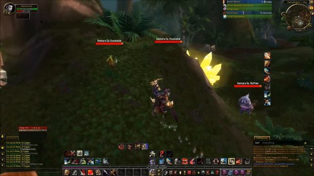 WoW - Argent Dawn - Undead Protection Warrior - Morticianne - Grinding @ lvl 76 смотреть онлайн