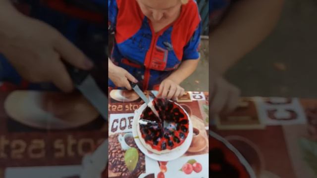 Ежевичный ЧИЗКЕЙК без выпечки!