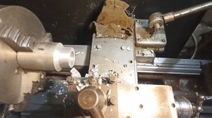 Токарный ТВ-7. Прямой привод без коробки. Поперечная автоподача.