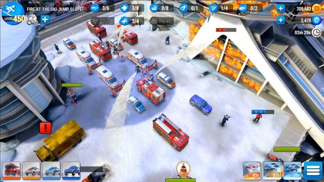 Emergency HQ - Android Gameplay 119 - Fire at the Ski Jump Slope смотреть онлайн