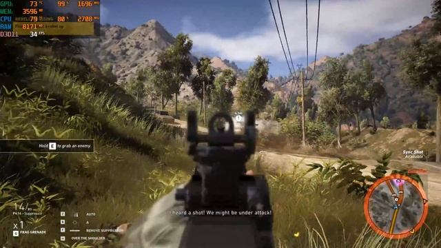 Tom Clancy's Ghost Recon Wildlands Gameplay - i7 7700HQ & GTX 1050Ti смотреть онлайн