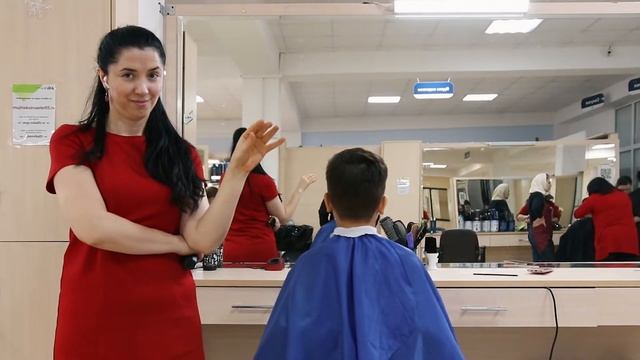 Стрижка от специалиста Центра МИКА. смотреть онлайн