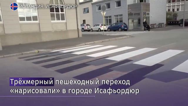 Первая «парящая зебра» появилась в Исландии смотреть онлайн