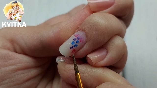 Как нарисовать нежный дизайн ногтей при помощи акварельных карандашей в домашних условиях самому смотреть онлайн
