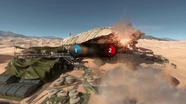 STAR WARS BATTLEFRONT GLITCH | After round kill with orbital strike смотреть онлайн