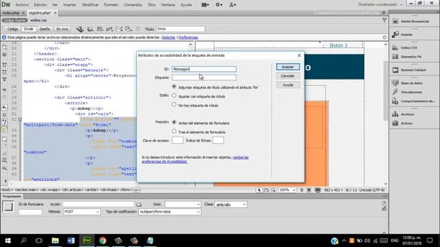 Cómo crear un formulario de Registro de usuarios en Dreamweaver PHP y MYSQL -CON FOTO! смотреть онлайн