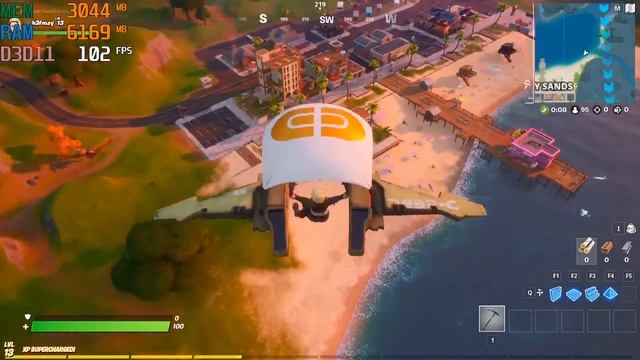 GPU MSI RX VEGA 56 / Fortnite FPS Test / 1920 x 1080 / Epic Settings / Adrenalin 2020 Edition 20.4. смотреть онлайн