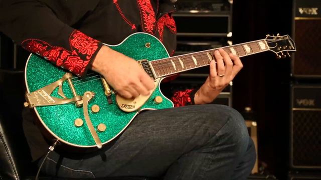 Gretsch Masterbuilt G6128CS 1957 Duo Jet Relic • SN: UC14071096 смотреть онлайн
