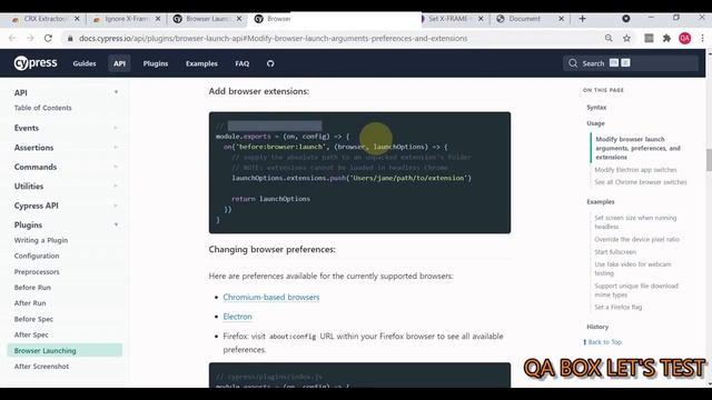 Cypress - Load Chrome Extension And More on Cypress Architecture смотреть онлайн