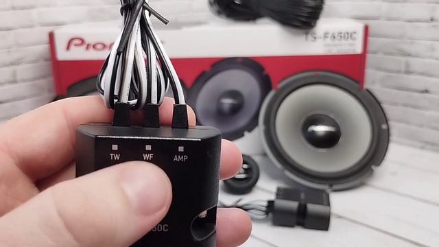 Компонентная акустика Pioneer F650C - динамики, обзор смотреть онлайн