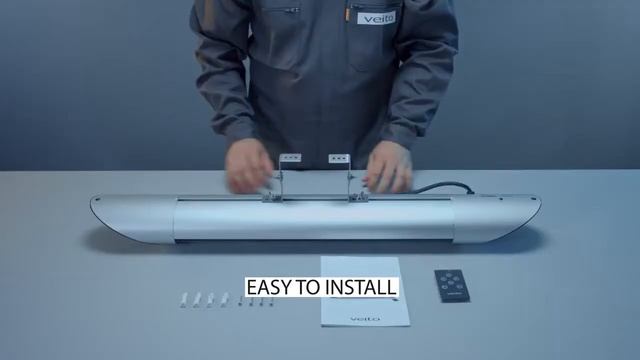 Карбоновый обогреватель Veito blade S Black смотреть онлайн