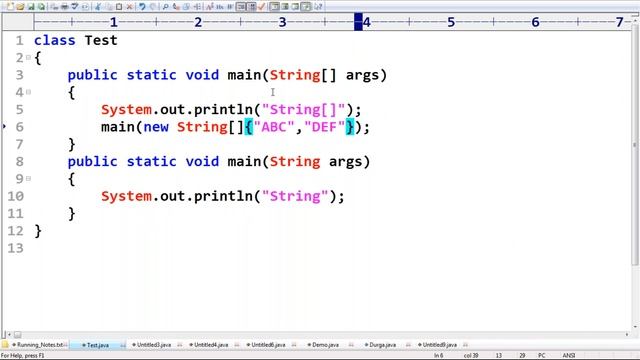 Java Certification 8 & 11 OCJA (1Z0 - 808 & 815 ) Main Method Contnd.,1.7 Version Enhancements смотреть онлайн