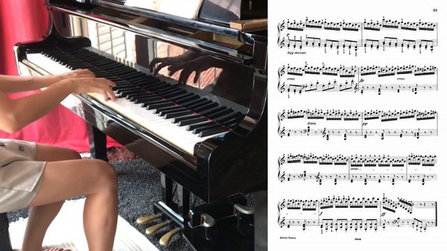 #fingering No. 11 from The School of Velocity, Op.299 by Czerny, Carl смотреть онлайн