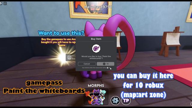 Roblox:"Poppy Playtime Chapter 3 : Smiling Critters RP"BADGE:CATNAP PLUSH +GAMEPASS Paint whiteb. смотреть онлайн